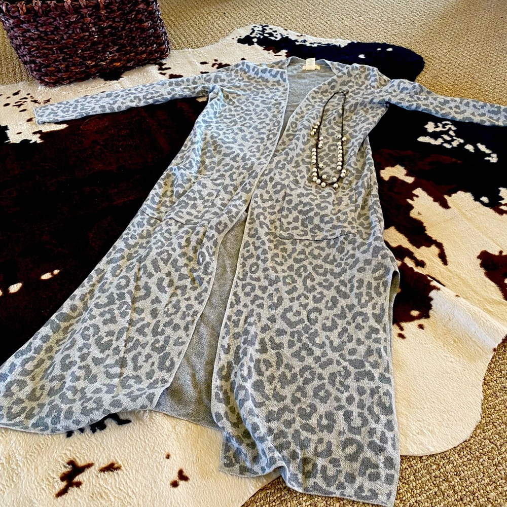 Womens duster medium